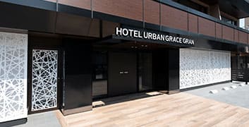 Welcome to the the hotel. You have arrived at Hotel Urban Grace Gran <Yamagata Ekimae>.